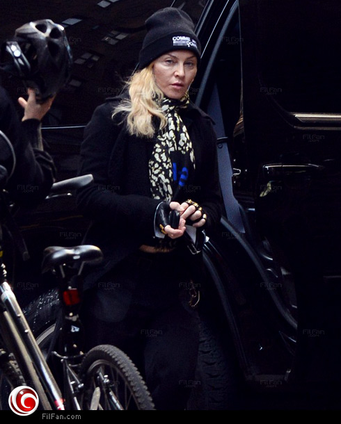 مادونا بدون ماكياج