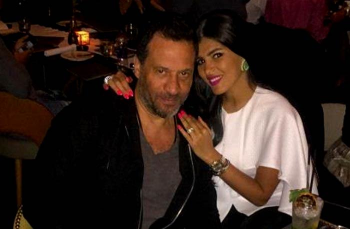 ماجد المصري وزوجته 