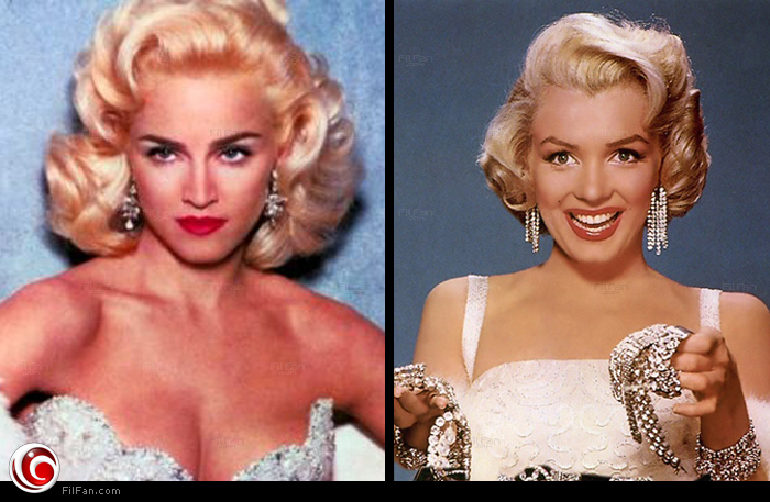 مارلين مونرو ومادونا