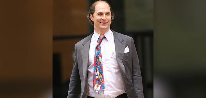 ماثيو ماكونهي في إطلالته الجديدة