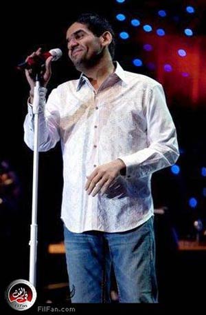 الجسمي أثناء الحفل