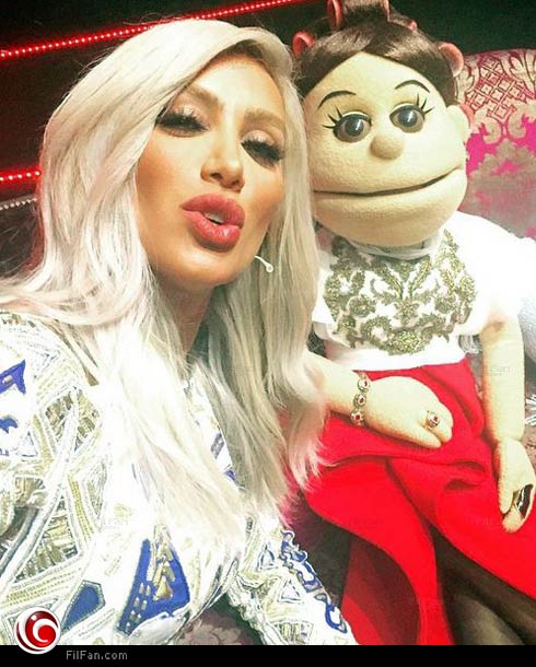 أبلة فاهيتا مع مايا دياب