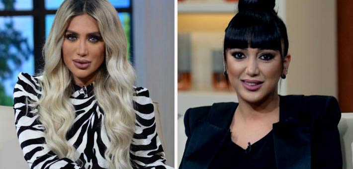 مايا دياب وشقيقتها