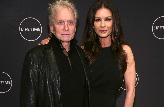 كاثرين زيتا جونز و مايكل دوجلاس