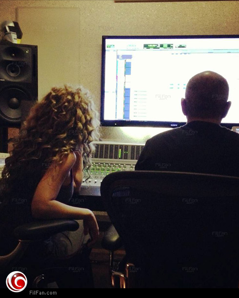 ميريام فارس تباشر تسجيل ألبومها الجديد 