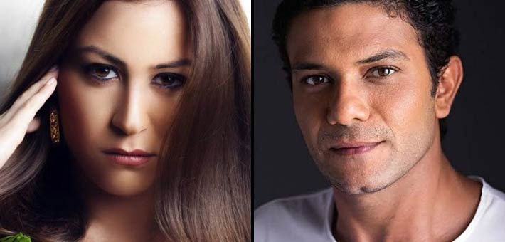 آسر ياسين ومنة شلبي