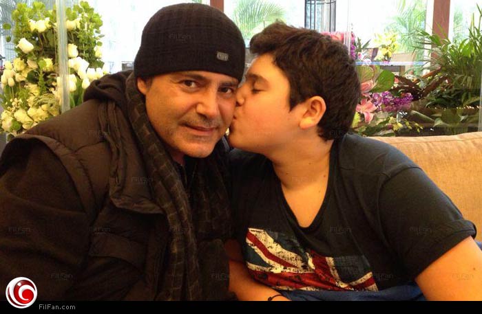 عاصي الحلاني وابنه