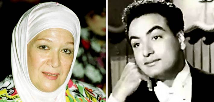 هدى سلطان ومحمد فوزي