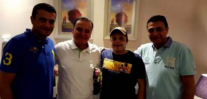 محمد هنيدي وفريق عمل &quot;أبيه فتحي&quot;