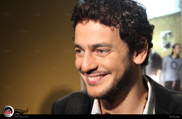 خالد أبو النجا  في إحدى دور العرض