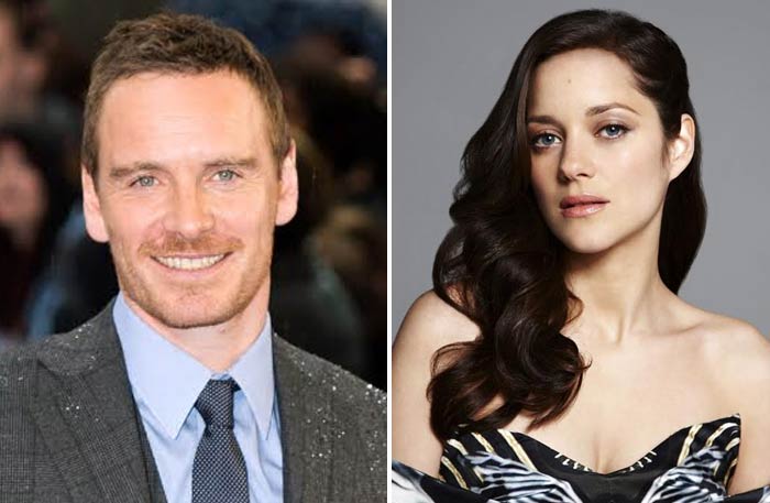 مايكل فاسبندر وماريون كوتيار