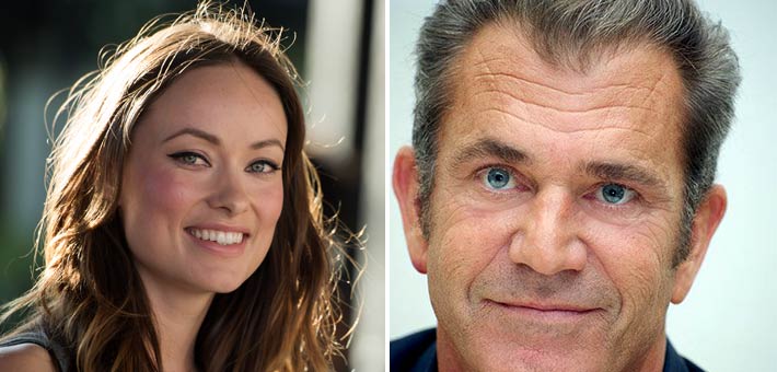 ميل جيبسون وأوليفيا وايلد