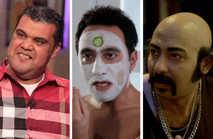 محمد ثروت ومحمد سلام وأحمد فتحي