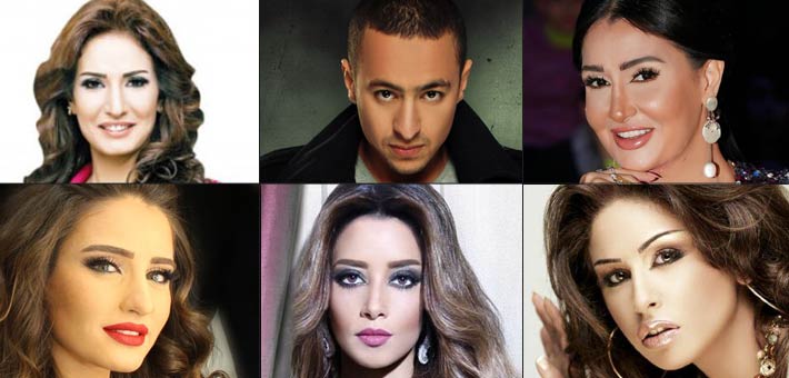 بلقيس فتحي ومي سليم وحمادة هلال وغادة عبد الرازق وإيمه صياح وأمل رزق