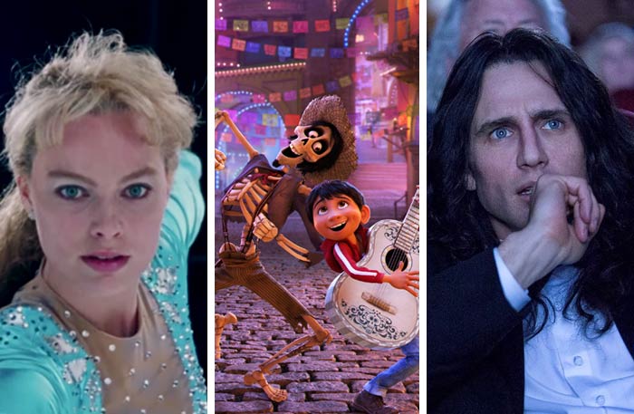 أفلام The Disaster Artist وCoco وI,Tonya