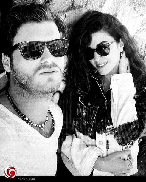 كيفانش تاتليتوج وصديقته مصممه الأزياء باشاك ديزر