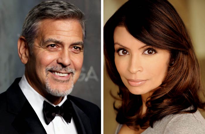 جورج كلوني وفانيسا ماركيز