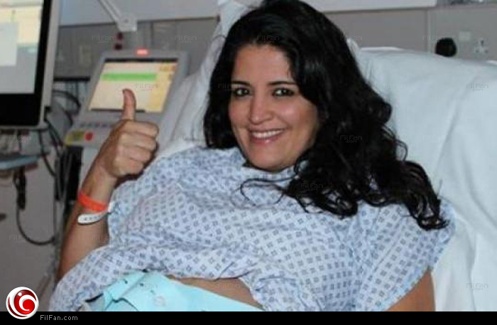 سناء موزيان تضع طفلتها الأولى 