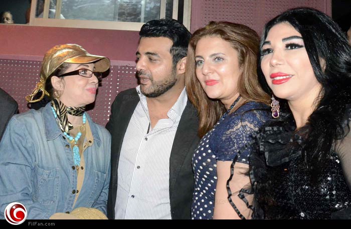 شهيرة في العرض الخاص ما ابنائها عمرو ورانيا، وغادة إبراهيم