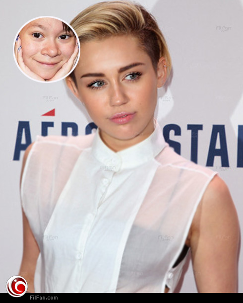 ما مضمون رسالة مايلي سايرس المؤثرة لمعجبتها الصغيرة؟