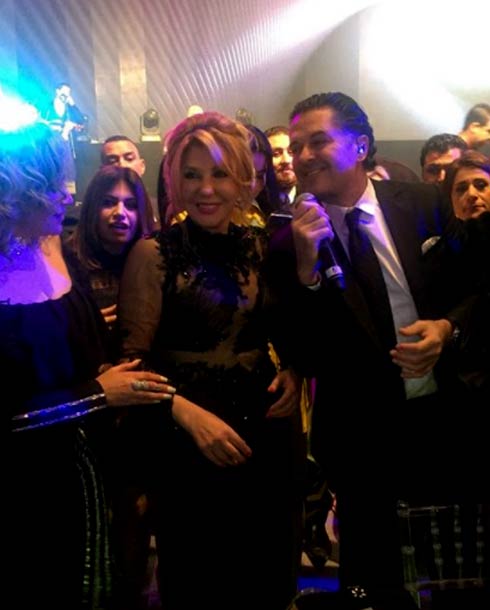 نادية الجندي وراغب علامة 