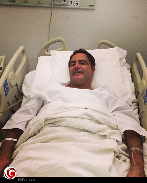 عاصي الحلاني في المستشفي