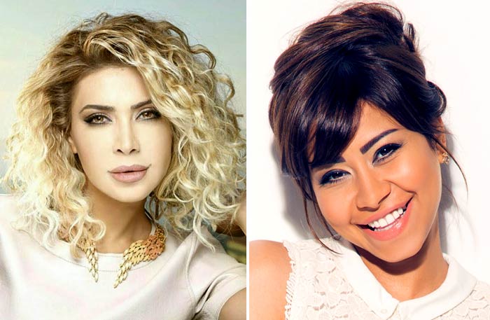 نوال الزغبي وشيرين عبد الوهاب