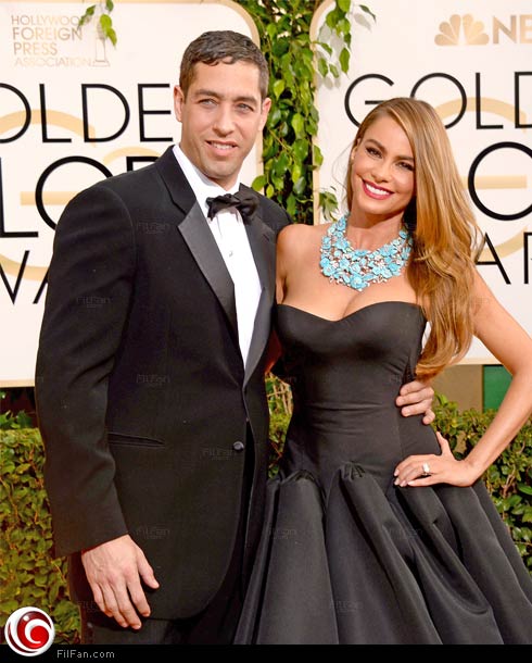 صوفيا فيرجارا وخطيبها السابق نيك لوب