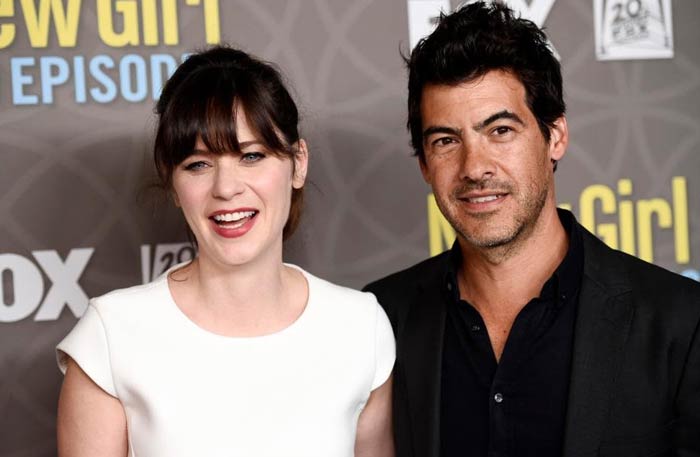 زوي ديشانيل وزوجها