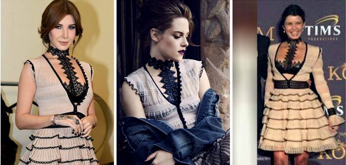 بيرين سات وكريستين ستيوارت ونانسي عجرم