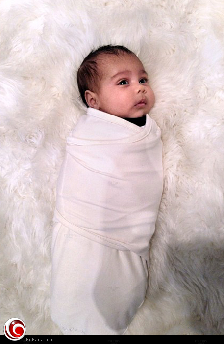 الصورة الثانية لنورث ويست ابنة كيم كارداشيان وكاني ويست