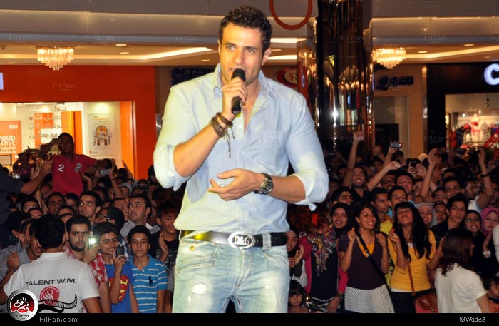 محمد نور في الحفل