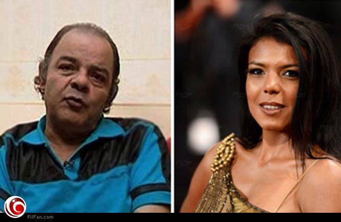 ناهد السباعي ووالدها المخرج مدحت السباعي