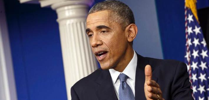الرئيس الأمريكي باراك أوباما