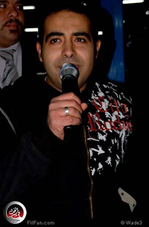 محمد عدوية في الحفل