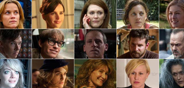 المرشحون لجوائز الأوسكار 2015