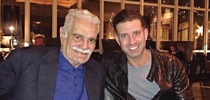 عمر الشريف الجد والحفيد