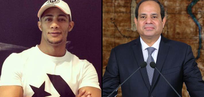 محمد رمضان والسيسي