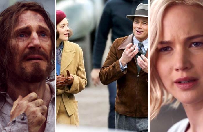 أفلام Passengers، وAllied، وSilence