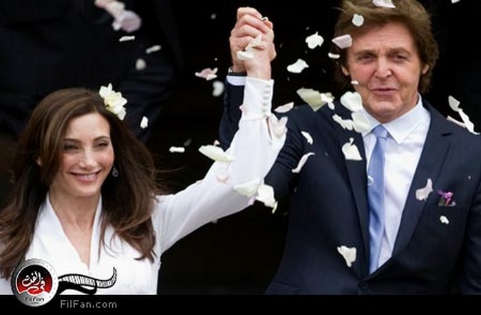 بول مكارتني وعروسه