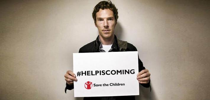 بينيديكت كامبرباتش يبدأ حملة تبرعات للاجئي سوريا