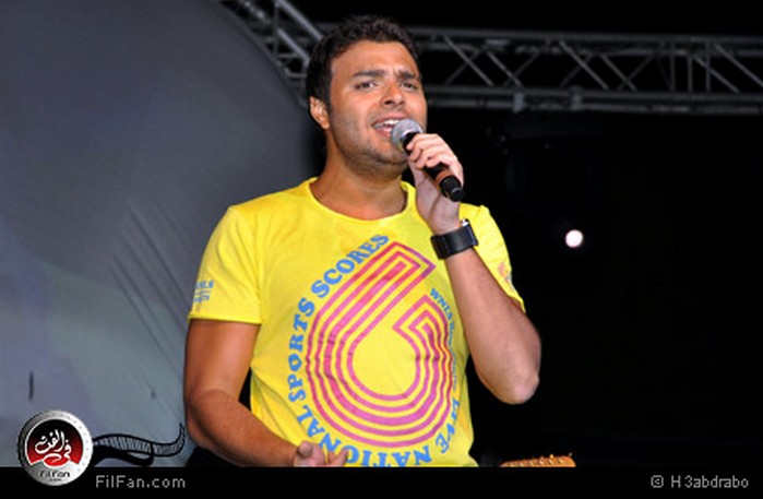 رامي صبري في الحفل