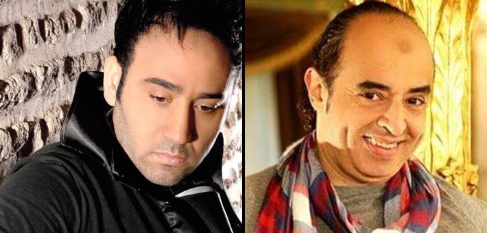 المخرج أحمد الفيشاوي ومجد القاسم