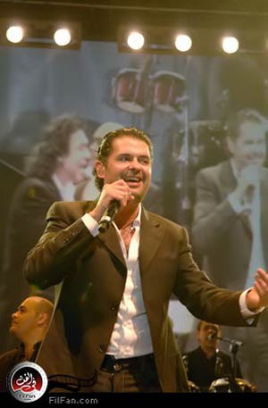 الجمهور الإيراني تجاوب بشدة مع النجم راغب علامة