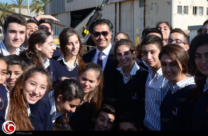 راغب علامة مع الأطفال خلال احتفالية &quot;الحلم صار حقيقة والجبل أصبح حديقة&quot;