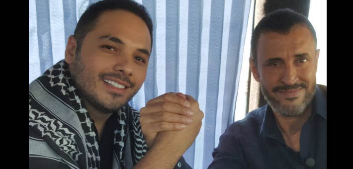 كاظم الساهر ورامي عياش في &quot;شط بحر الهوى&quot;