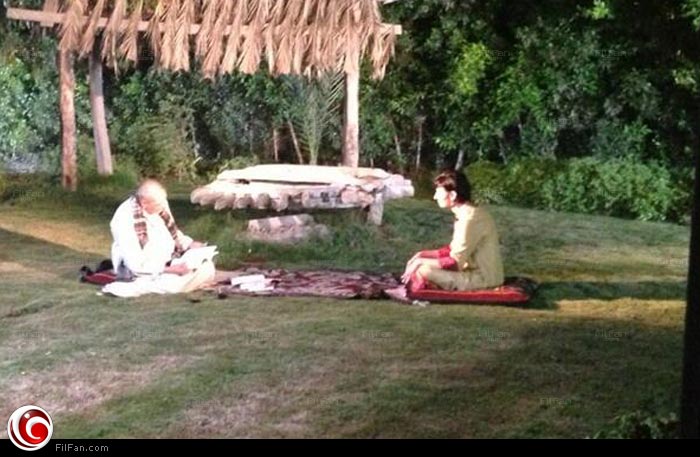 الصورة التي تم نشرها من كواليس البرنامج