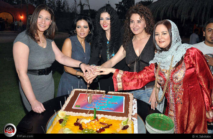 صورة من الاحتفال ببدء تصوير &quot;ريكلام&quot;