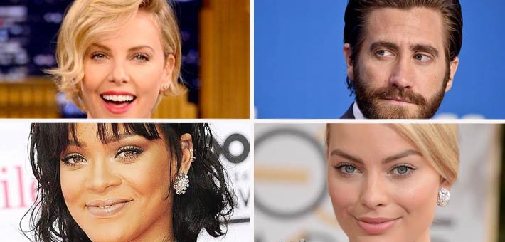 جيك جيلنهال وشارليز ثيرون ومارجو روبي وريانا