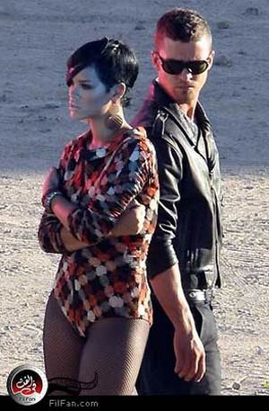 ريانا مع تمبرلاك في الكليب